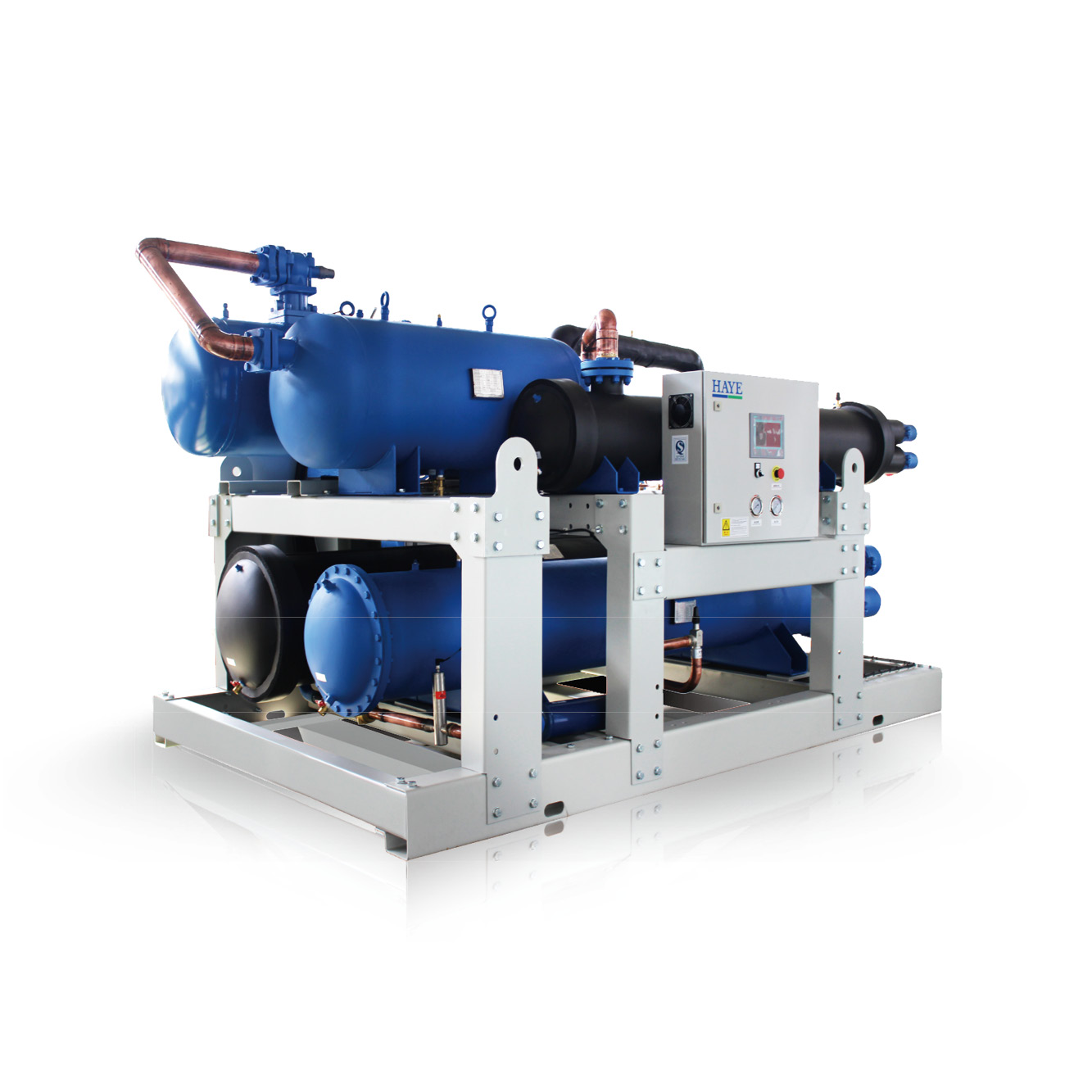 Variable frequency water cooled screw water chiller